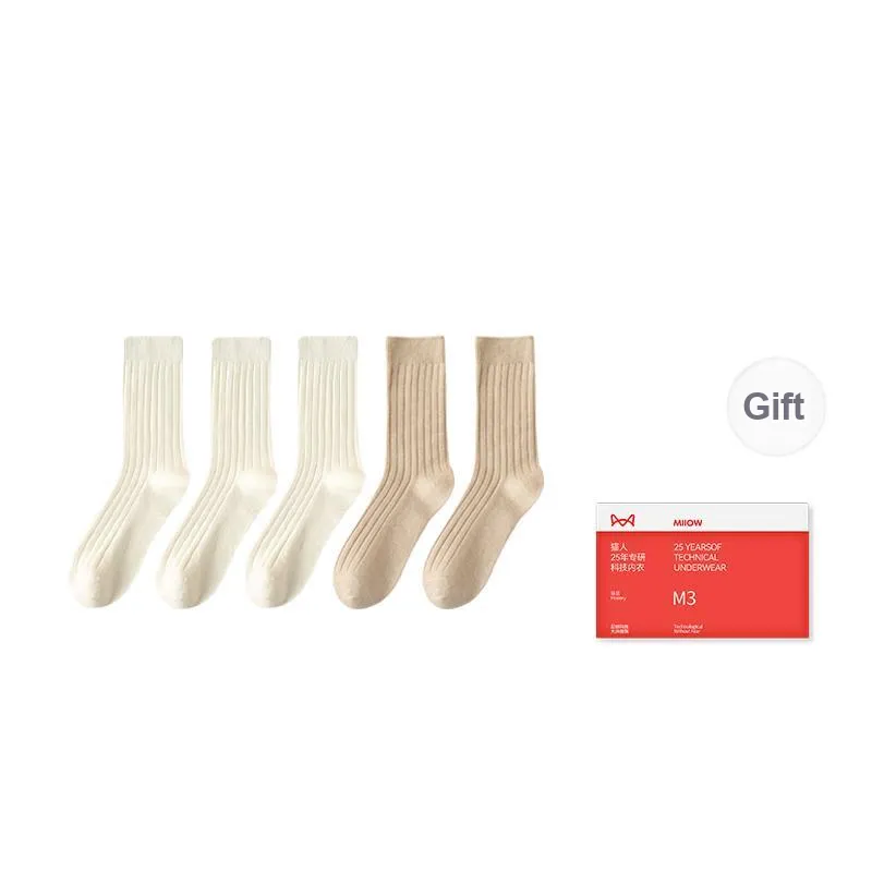 MIIOW Trend Party Series Mid Calf Socks Women's Combo Set-8
