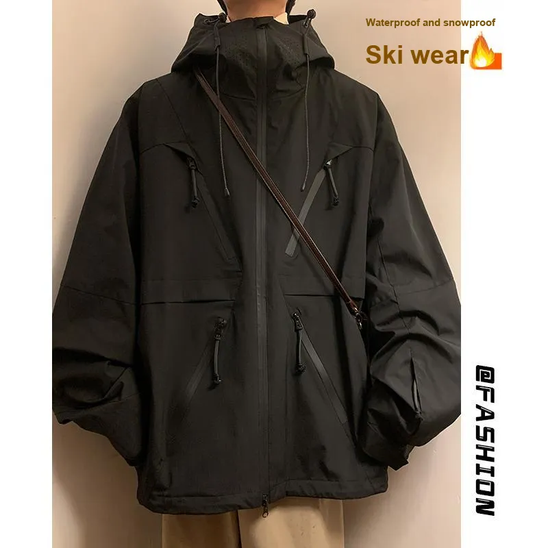 Yalu Windproof, Breathable, Abrasion Resistant, Cold Resistant Windbreaker Jacket Unisex-8