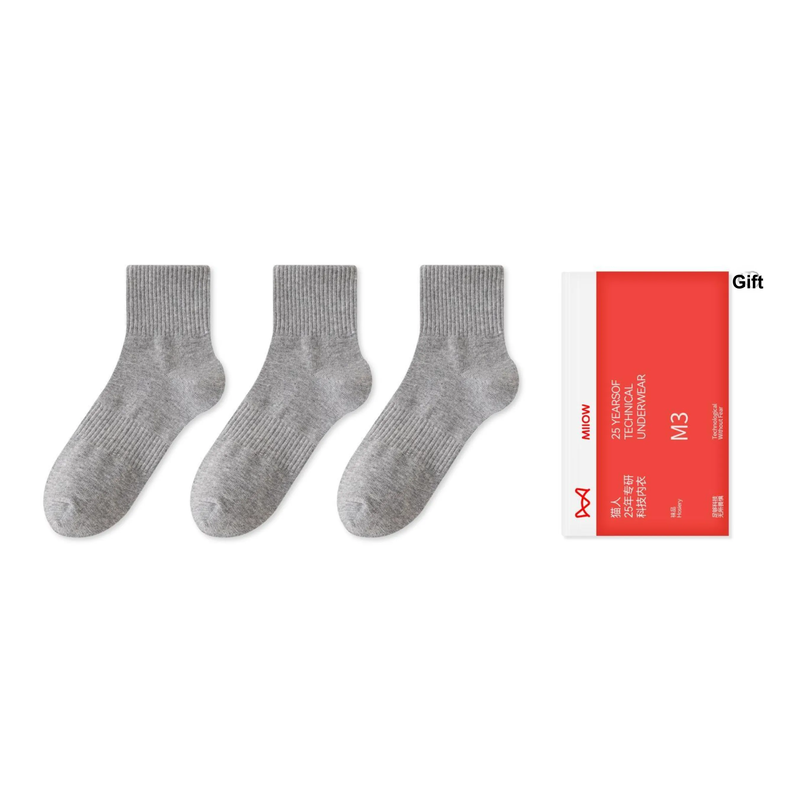 MIIOW Cool One Summer Series Носки Crew Унисекс Подарочная Коробка Набор