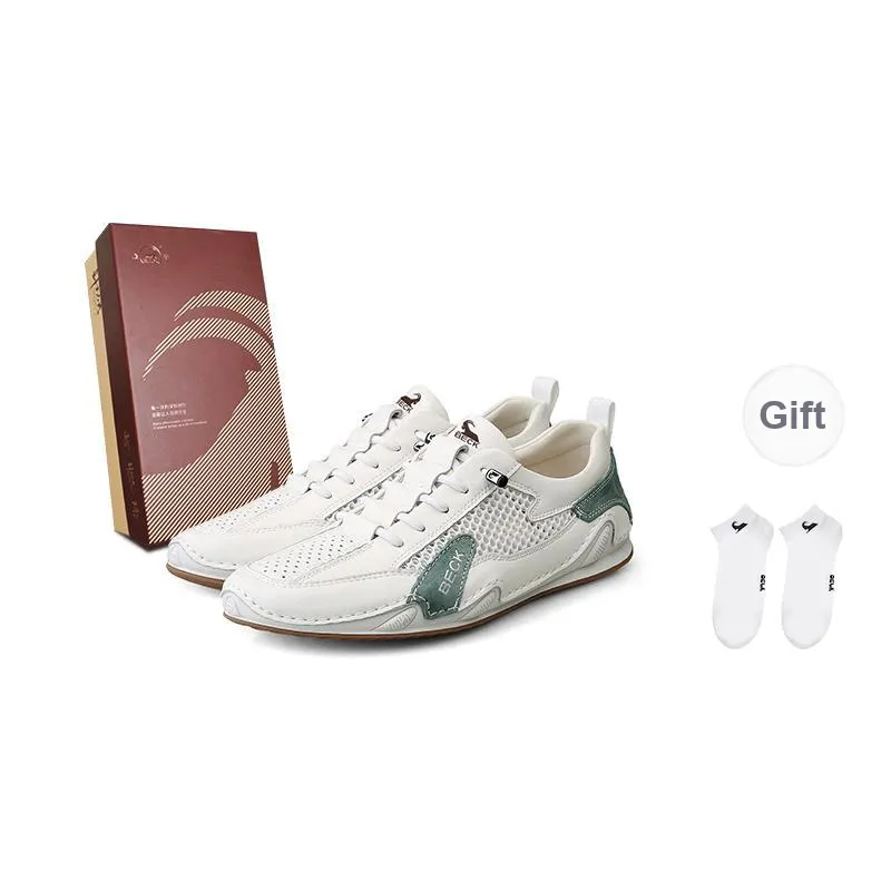 BECK Slip Resistant, Abrasion Resistant, Breathable Low Top Casual Shoes Unisex-25