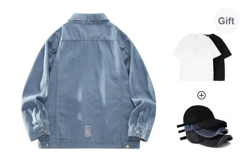CSKS Denim Jackets Unisex-13