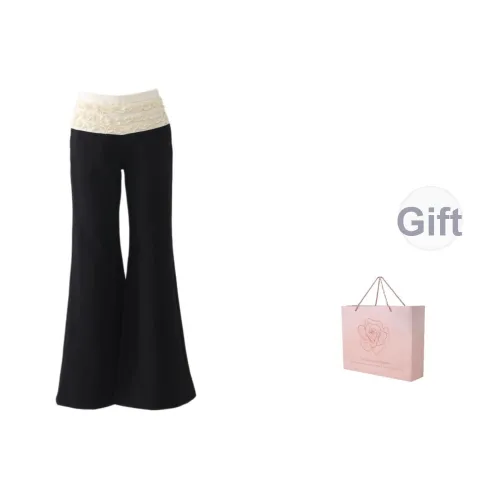 ZAZN Повседневные брюки Женские Черный