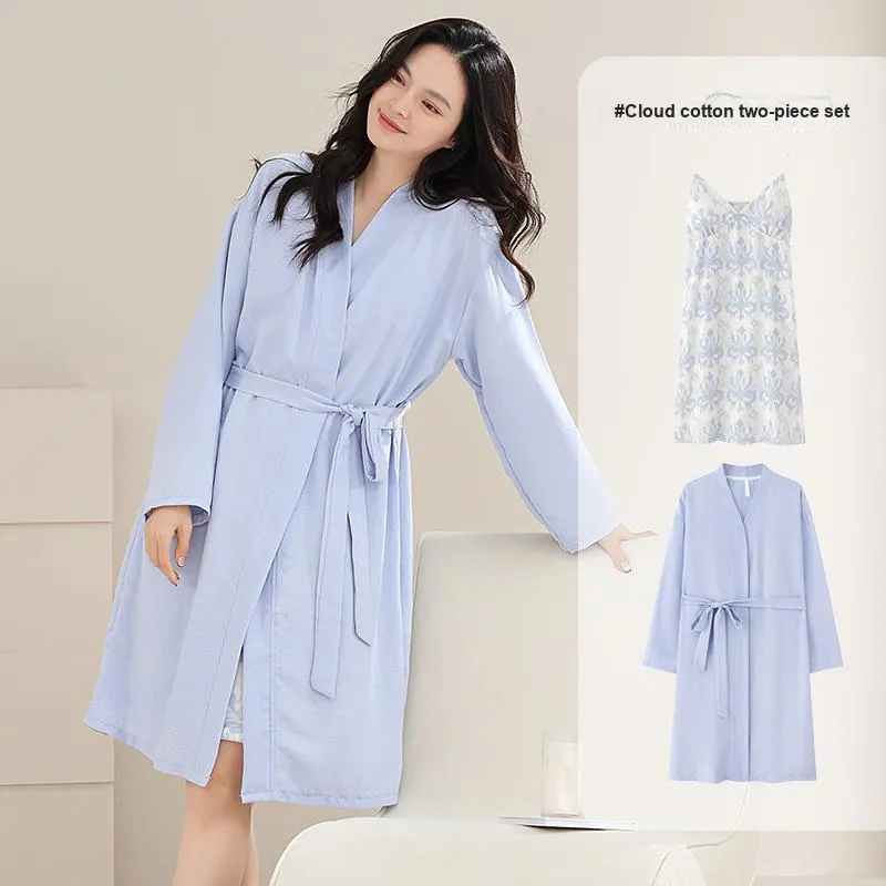 Pretty Lady Pajama Set Women's Light Blue-3