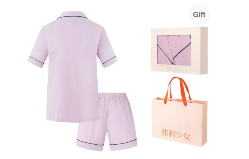 FREELASS Pajama Set Women's Gift Box Set-6