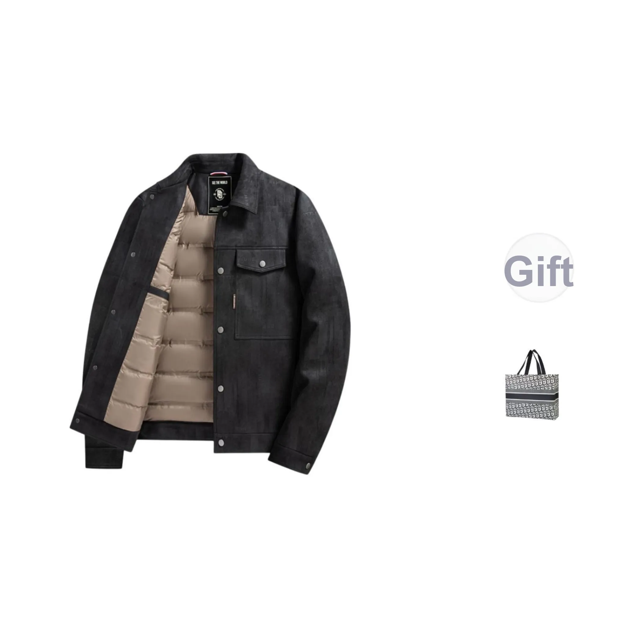 Vintage Cars Кожаная куртка Мужская