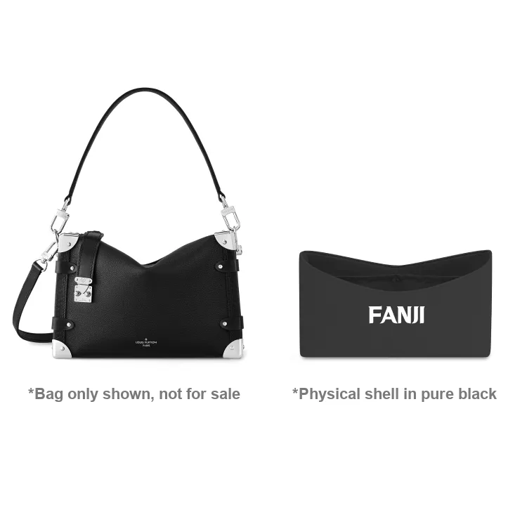 FANJI DuPont Paper Bag Insert Super Light Waterproof Lining Organizing Storage Bag Merch Unisex Tulip Gold/All Black-3