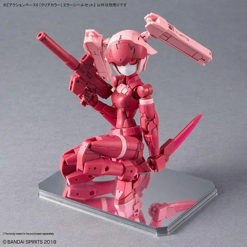 BANDAI Transparent Color Scheme, Mirror Finish Seal Clothing Sets Model Accessories-3