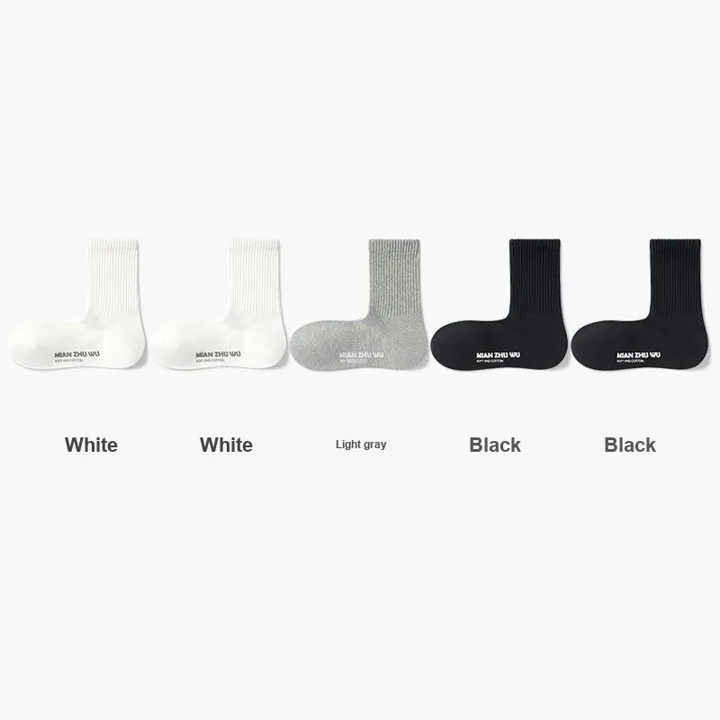 B&C.Room 2023 Fall Crew Socks Men's 5 Pack-19