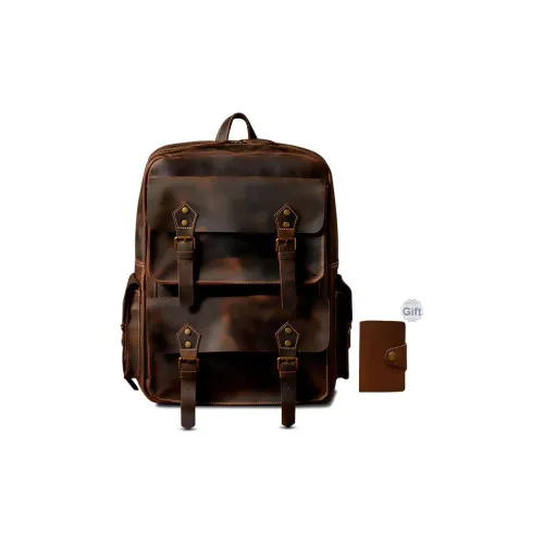 Простота Nature Кожа "Сумасшедшая лошадь" Натуральная кожа Лицевая коровья кожа