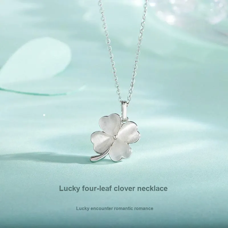 MISS TOOYA Glass Cat Eye Necklaces Women's-1