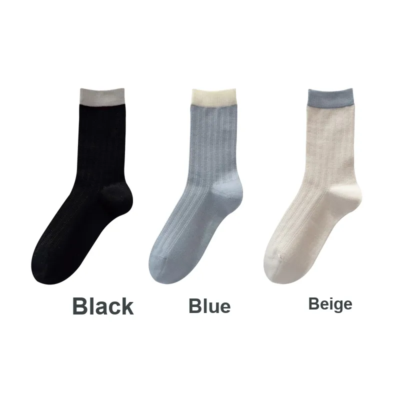 H YXIANG Mid Calf Socks Women's Combo Set-3