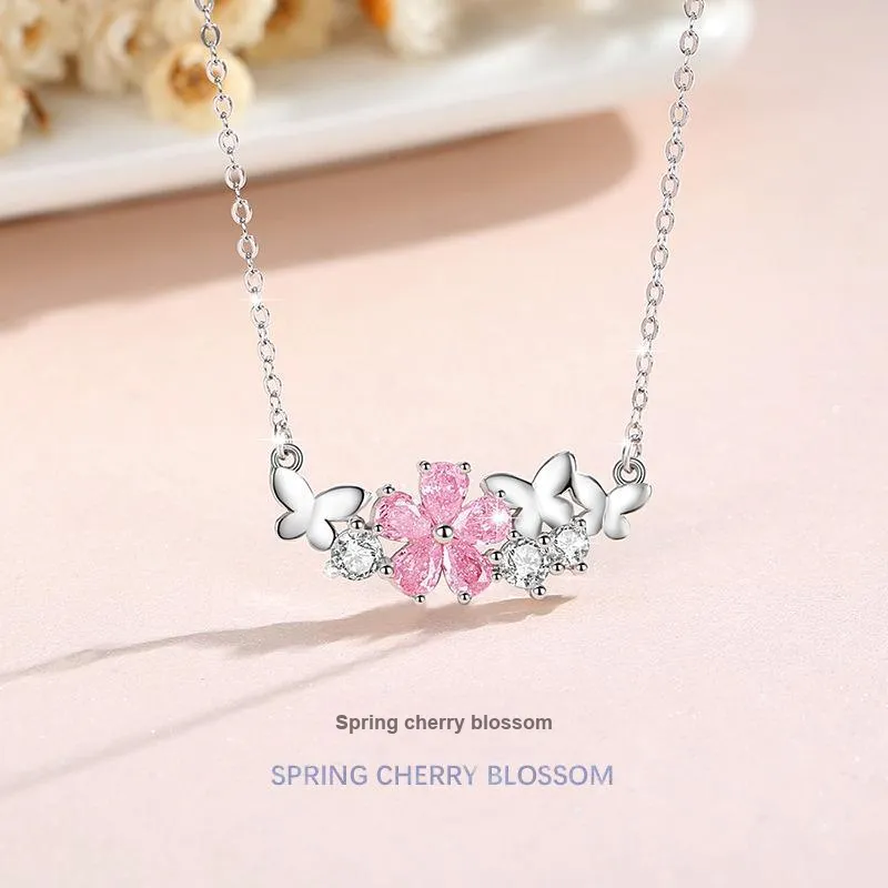 KEMLAIDA 925 Sterling Silver Necklaces Women's-1