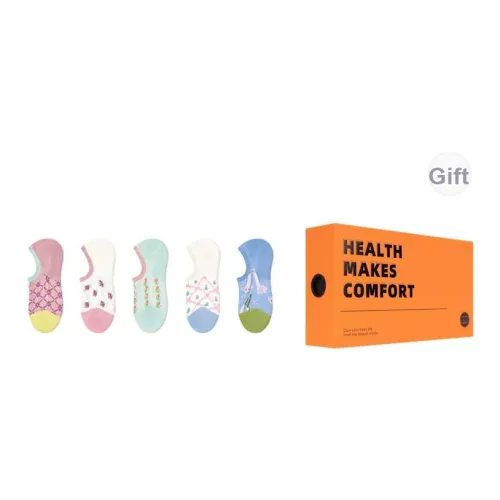 Vine Color No Show Носки Женские 5 пар