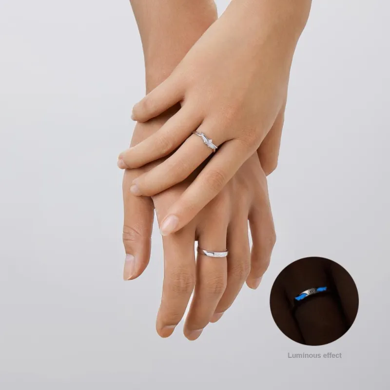 LINKY Laboratory S925 Silver Rings Unisex-4