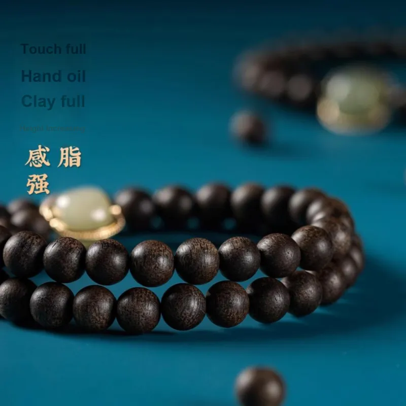 DALONG Aromatic Agarwood Bracelets Unisex-5