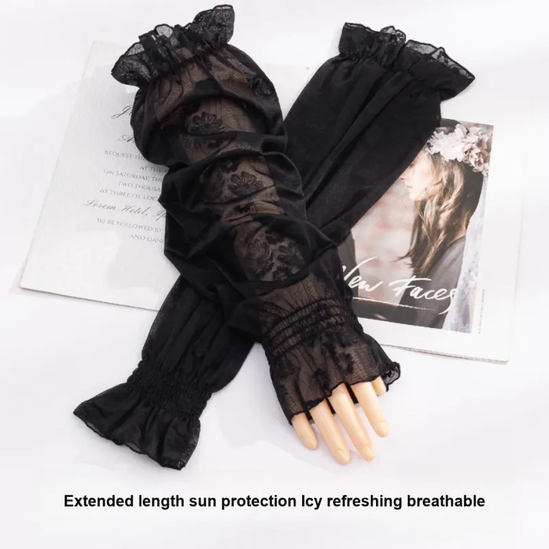 Shanghai Story Polyamide, Elastane Sun Protection Sleeves Women's-19