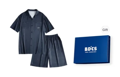Peninsula City Pajama Set Men's Gift Box Set Royal Blue