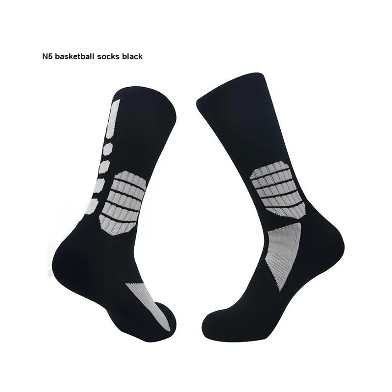 TLXT Basketball Socks Men's Students Outdoor Fitness Sports Thickened Sole, Abrasion Resistant And Breathable-1