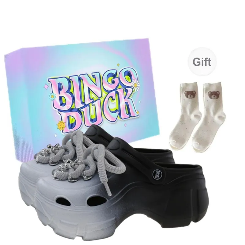 BINGO DUCK Clogs Women's-4