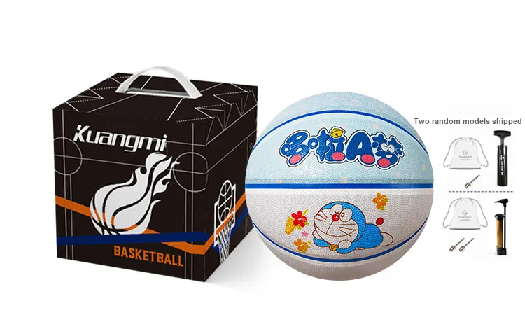 Kuangmi x Doraemon PU Basketball Multicolor Size 7 Training Match Unisex-6