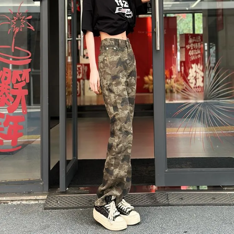 ORMY Jeans Unisex Desert Camouflage-9