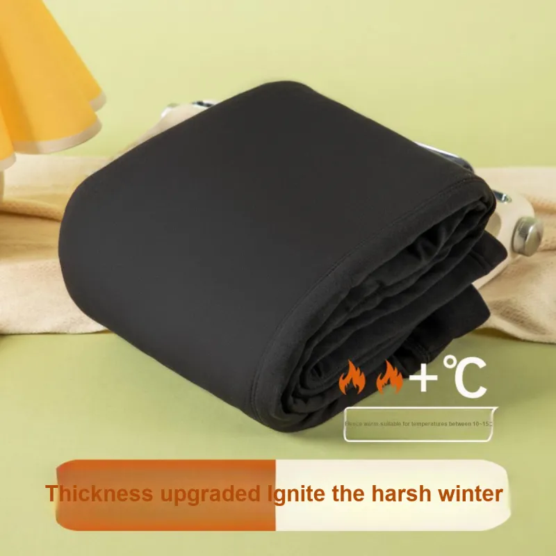 H YXIANG Thermal Pants Women's Black-3