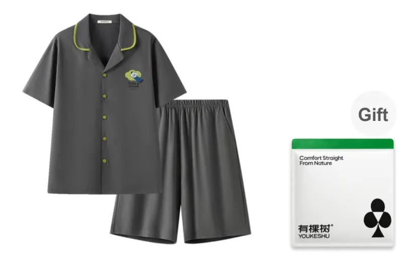 YOUKESHU Pajama Set Unisex Shopping Bag-10