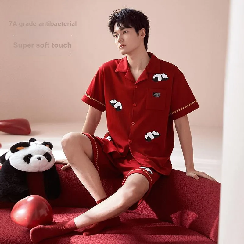 FENTENGCARE Men Pajama Sets-4