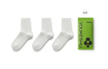YOUKESHU Mid Calf Socks Women's 3 Pack