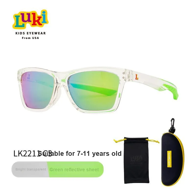 LUKI TR/Memory Plastic Square Sunglasses Kids'-18