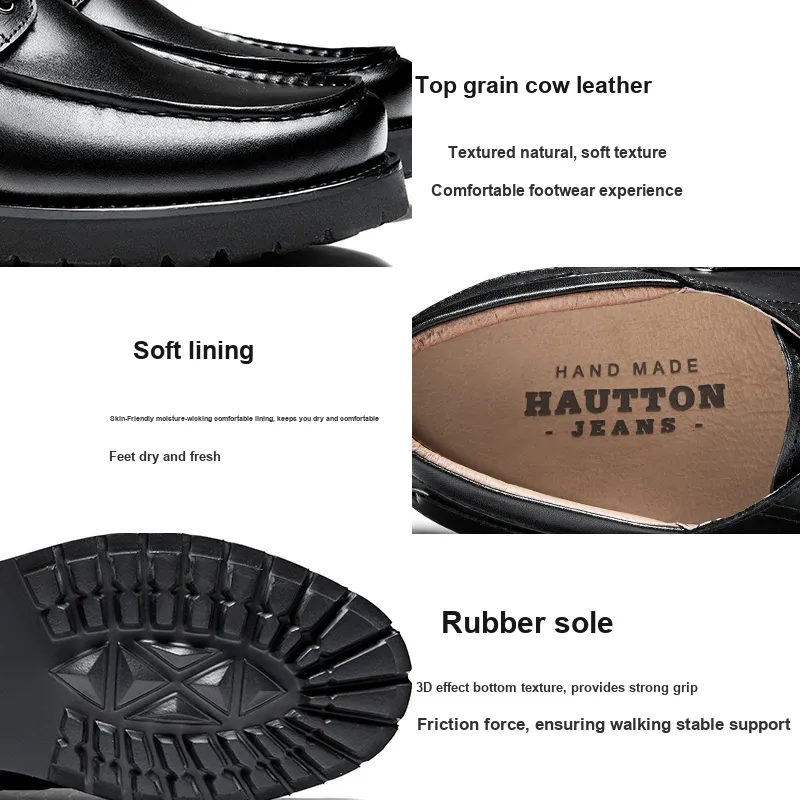 Hautton Jeans Casual Shoes Men's-6