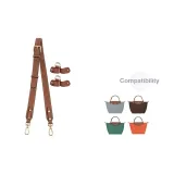 (Brown with Gold Buckle) Adjustable 86-103cm