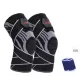 Black 1 Pair+Wrist Brace (2 Pack)