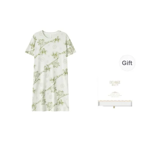 XIA.WA.ZHI.XIU Nightgown Women's Gift Box Set