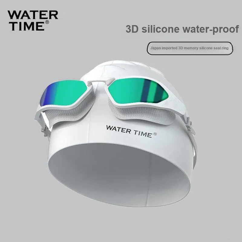 Watertime Swimming Sets PC Polycarbonate Silicone Pool Unisex Mamba Green-1