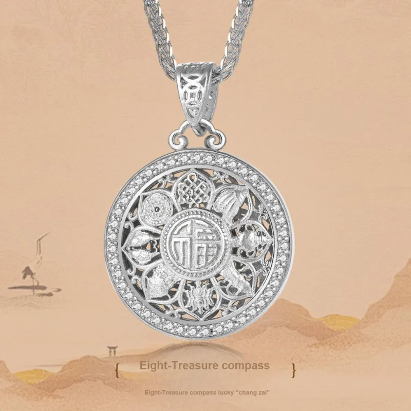 LAOMIAO S925 Silver Pendants Women's-8
