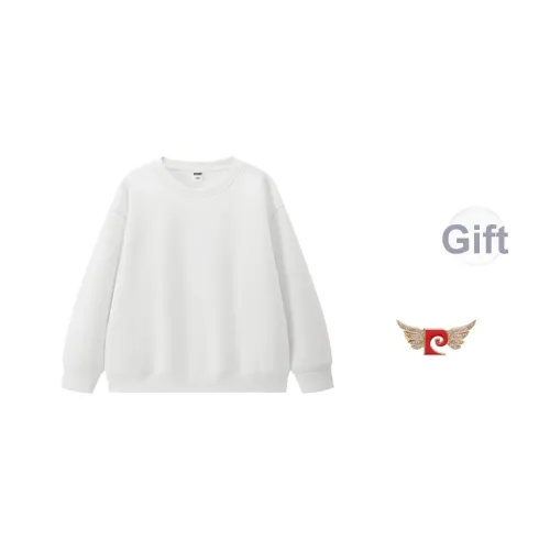 PIERRE CARDIN Осень и зима Винтаж Модный Хлопок Теплоизоляционный Дружественный к коже Свободный крой Однотонный Круглый вырез Пуловер Для детей