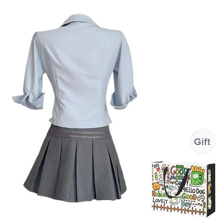 DEDY Two Piece Skirt Sets Women's-1