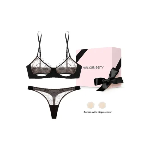 MISS CURIOSITY Комплект нижнего белья Женское Черное