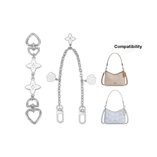 Lan Bao Fan Металл Сумка Ремень Женское Серебро