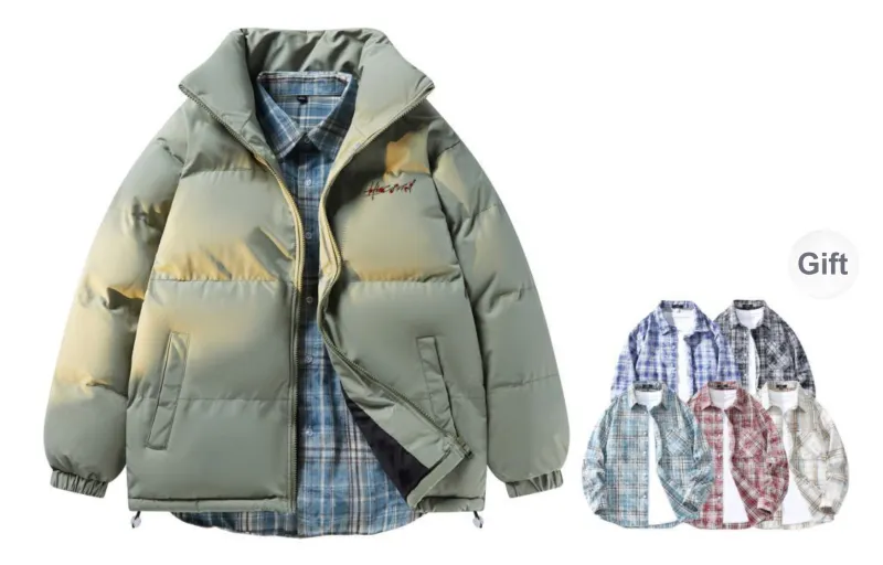 CSKS Puffer Jackets Unisex-49