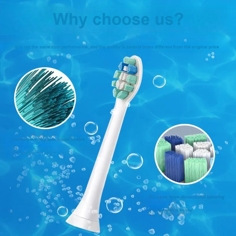 EIYEAH Compatible With Philips Electric Toothbrush Brush Head All Replacement Adults-2