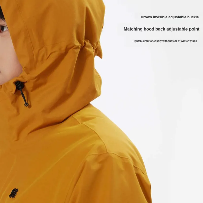 KOLON SPORT Camping Water Resistant Windproof Wear Resistant Windbreaker Jacket Unisex-4