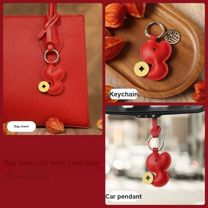 HUIYU Sheepskin Pendants Unisex-5