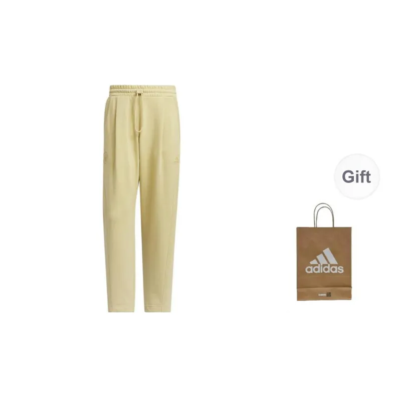 Adidas ST WARM KNPNT Casual Pants Unisex Sandalwood Shopping Bag Included-0