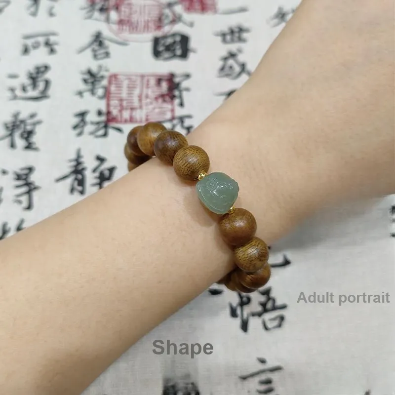 Yi Mingju Agarwood Bracelets Unisex-3