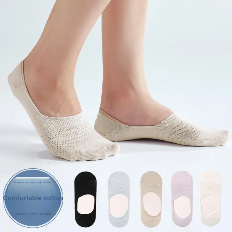 LoveEsteem No Show Socks Women's 5 Pack-2