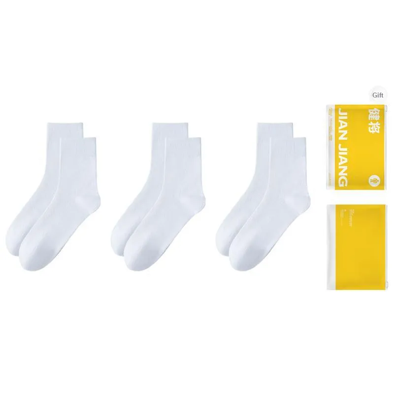 Master Mid Calf Socks Men's Shopping Bag Combo Set-7