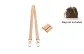 Drawstring Lock+Double Buckle, Vegetable Tanned Leather, 62cm, Top Grain Cow Leather