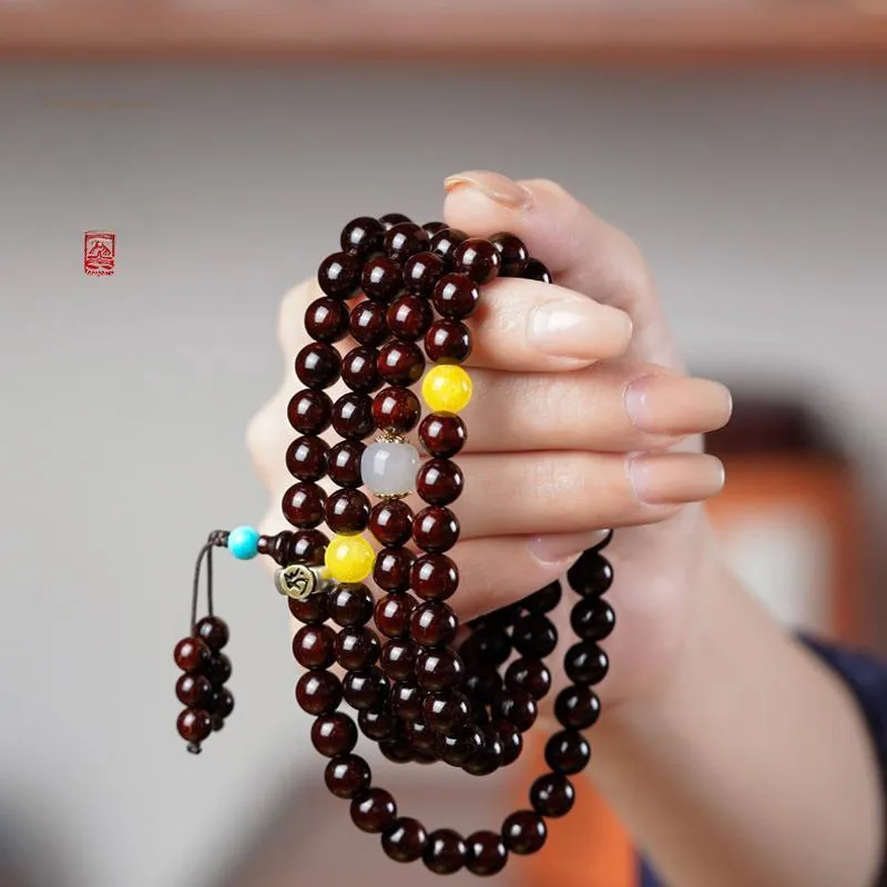 GUMUJIANG Pterocarpus Wooden Bracelets Unisex-3